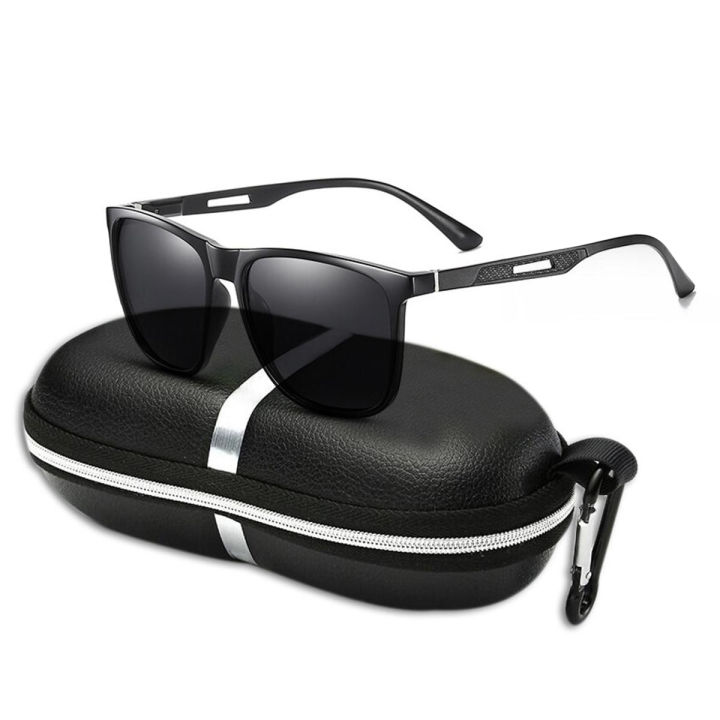 【All Of Me】LouisWill Men Sunglasses Classical Fashion Glasses Polarized Sunglasses TAC Sunglasses Outdoor Activities Sunglasses Driving Fishing Racing Eyewear Spring Temples Sun Glasses