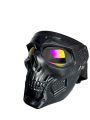Motorcycle Skull Mask Goggle Tactical Colored Glass Mask Bikes Riding Full Face Skull Mask. 