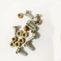 Pack of 10 Automotive 10 number Nut Bolt 4 different Lenght 1.5 cm to 5 cm. 
