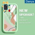 dienya Case For Samsung A21s Case Vogue Artistic Sketch Painting Bow Little Monster Protection New Side Design Phone Lovely Cream Beautiful Phone Case Silicone Protective Cover. 