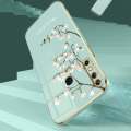 Casing For Infinix Zero X NEO Luxury Beautiful mapies with flower Camera Protection Phone Case Plating Edges Silicone Soft Cover With Free Lanyard. 