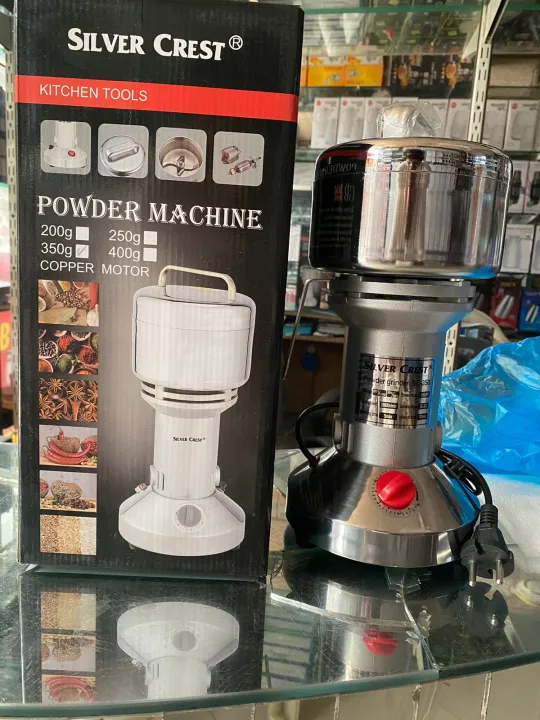 Silver%20Crest%20Heavy%20Grinder%20for%20Cereal,%20Grain,%20Spice%20Powder%20Grinder%20Machine,%20150,%20250,%20350%20grams%20Imported%20-%20Image%202