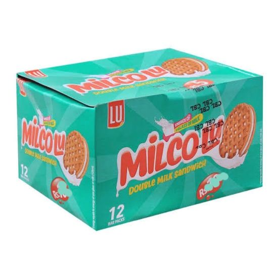 Milcolu Biscuits 1 Box 12 Pcs RS 30