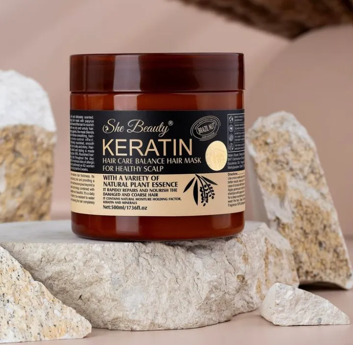 Keratin%20Hair%20Care%20Balance%20Hair%20Mask%20for%20Healthy%20Scalp%20For%20All%20Types%20of%20Skin%20500ml%20-%20Image%204