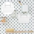 Hardware Storage Box Workshop Organizers and Tools Peg Board Bins for Nails Screws. 