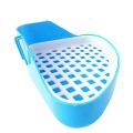 Rabbit Toilet Litter Tray,Small Animal Toilet Corner Potty, Pet Litter Trays Corner for Rabbit, Hamster. 