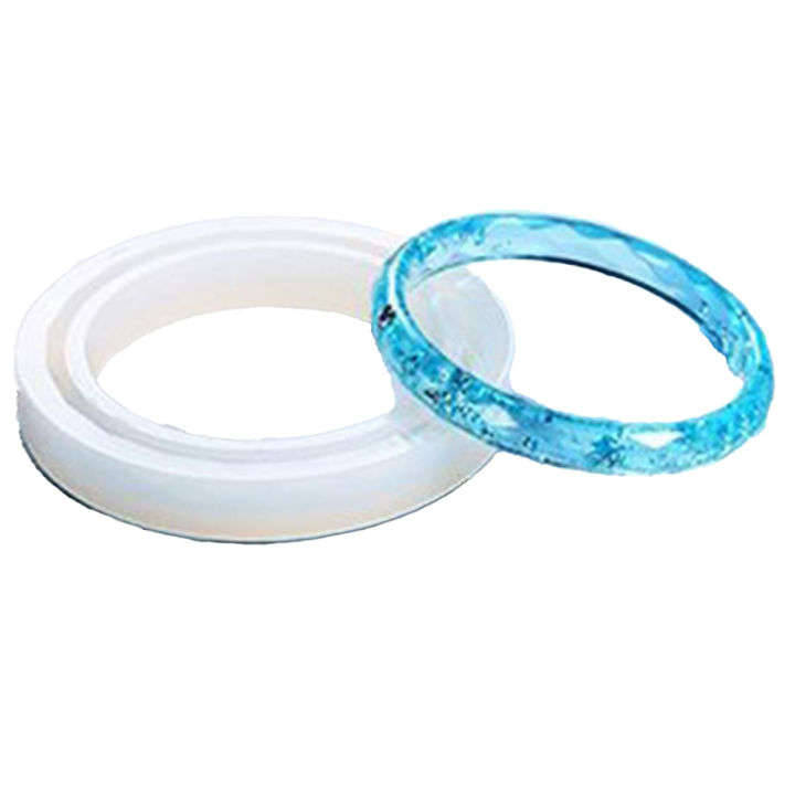Transparent Silicone Mold Resin Bracelet  Resin Molds Making Tools