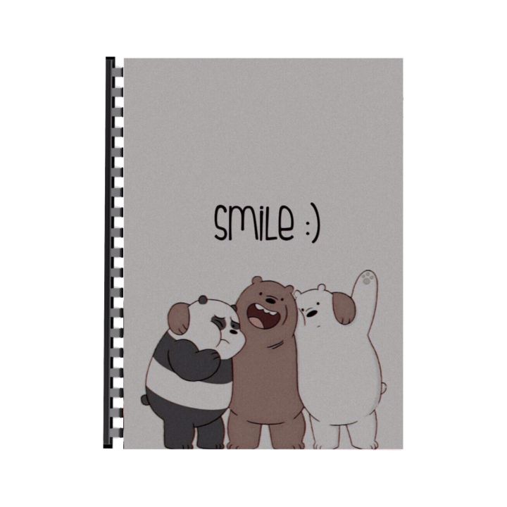 WE BARE BEARS NOTEBOOK A4 SIZE ARTICLE (2121) | Daraz.pk