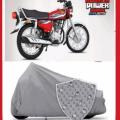 Honda CG 125 TOP COVER Water & dust proof parking Cover 7ft x 4.5ft Multi color. 