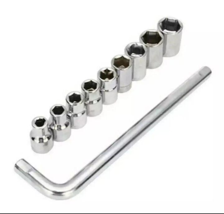 Professional%20Heavy%20Duty%20Socket%20Wrench%20Set%20Tool%20Kit%209%20Pc%201/2%E2%80%B3%20Drive%20Socket%20Set%208-24mm%20Metric%20Sockets%20With%20%E2%80%9CL%E2%80%9D%20Wrench%20In%20Box%20-%20Image%202