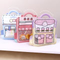 1/6Pcs Snack Bag Cute Cartoon Backpack Jewelry Small Object Storage Pouch Cookies Candy Portable Handbag Festival Gift Bags Jewelry Packing. 