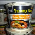 Chinese Noodles Cup - Imported Hot Red Spicy Mutton Flavour Roasted Fire Noodles Original ramen -  Family Pack 1x Instant ready Bowl/Bucket with (FREE FORK). 