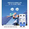 TOMZN 2P DC 1000V Solar Mini Circuit Breaker DC MCB Circuit Breaker for PV System. 