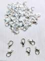 12 mm 6/12 Dozens Mini Lobster Clasp Locks For Jewelry Crafts, Gold and Silver End Clasps For Mini Purses, Bags, Necklaces, Bracelets, DIY Jewelry Findings, Fashionable Accessories Fastener Hooks. 