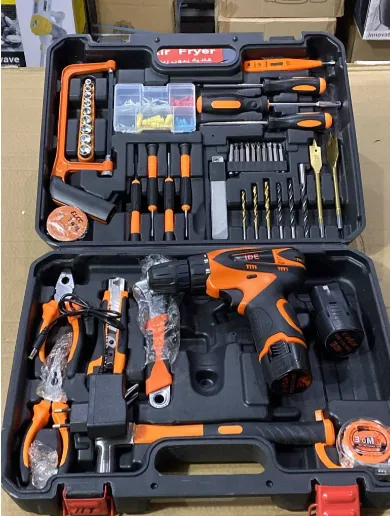 All-in-One Professional Tool Kit with Cordless Drill | Daraz.pk