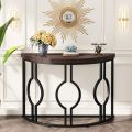 Half Moon Console Table | Sofa Side Table  | Entryway Console Table | Hallway Console Table | Living Room Console Table. 