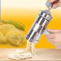 Noodle Juice Maker Pressure Machine With Plastic Handle Nimko Kitchen Accessories Press Nimco Maker Stainless Steel with 3 stainless steel blades. 