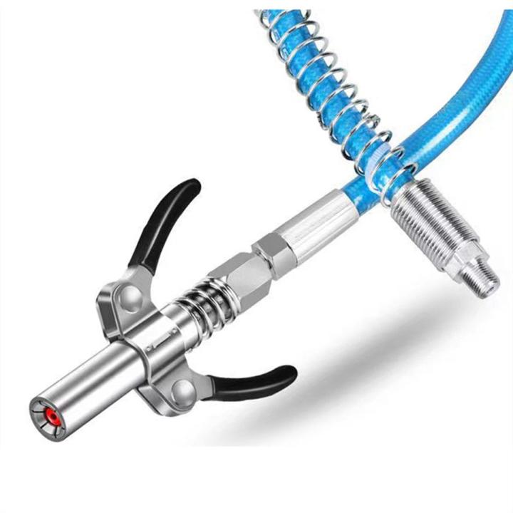 Grease Coupler with 30cm Hose Gear Grease Nozzle 10000PSI