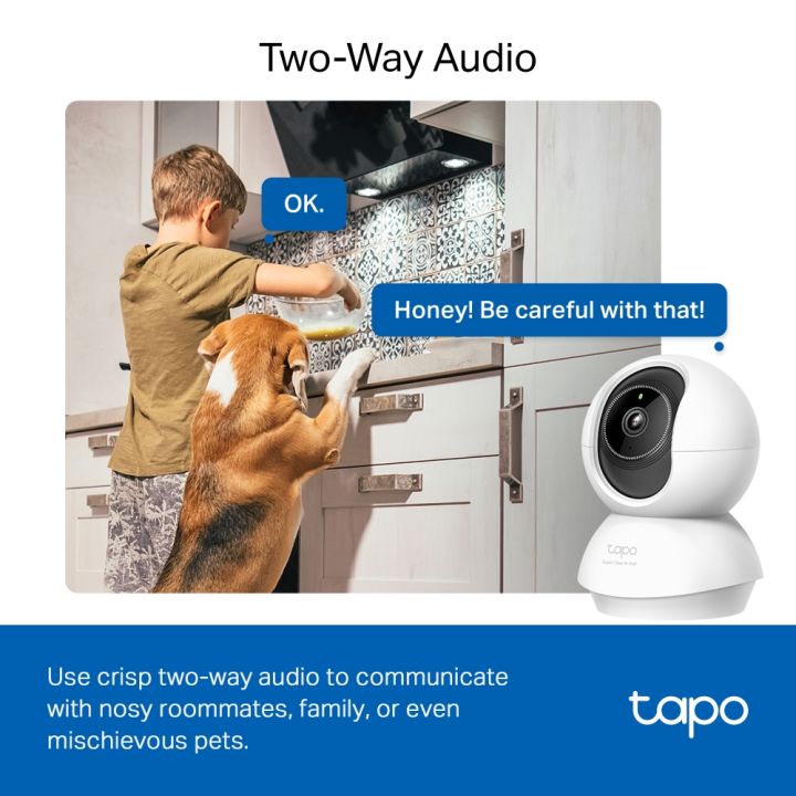 TP-Link%20Wi-Fi%20Camera%20Tapo%20C230%20Pan/Tilt%20AI%20Home%20Security%20Wi-Fi%20Camera%20-%2018%20Months%20Brand%20Warranty%20-%20Image%206