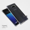Phone Case For Samsung Galaxy Note Fan Edition / note FE / note 7 Silicone Clear Shockproof Cover Transparent Soft TPU Bumper Casing. 