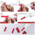 Caulking Tool Kit Sealant Nozzle,16PCS Silicone Tool Set Silicone Cartridge Tip Cutter Nozzle Needle Brush and Caulk Cap. 