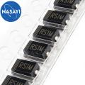 10PCS Fast recovery diode FR107 RS1M silk screen SMA 1A 1000V. 