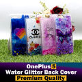 OnePlus 5 Back Cover Water Glitter Shiny Soft Silicon 1+5 Case For Girls. 