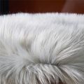 Sheepskin Faux Rug Grey 2ft x 3ft Soft Medium Pile Room and Door Mat. 