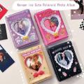 Kawaii Photo Binder Album 3 Inch Love Heart Hollow Kpop Binder now protect your fav kpop idols photocard in cute Binder 20 sheet per page 2 side. 