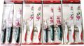 3 Knives set Beautiful Decal Printing Blade Finish Knife High Carbon Stainless Steel | 2 tone elegant design | Titanize Knives | Painting Knives | Non Stick knives. 