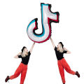 TIKTOK FOIL BALLOONS ( 69 CM X 81 CM ). 