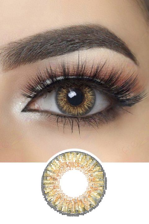 3 Tone Pure Hazel Colored Contacts | Daraz.pk