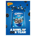 Pack of 2 New Oreo O's – Perfectly Crunchy Chocolate Treat (320g ). 