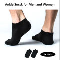 New Men Invisible Socks Cotton Short Socks Male Ankle Good Quality Classic Socks for Men and Women Hidden Socks Low Cut Loafer Socks in Plain Black. 