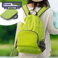 Green forest Travel Daypack Wide Shoulder Straps Water-resistant Travel Camping Backpack. 