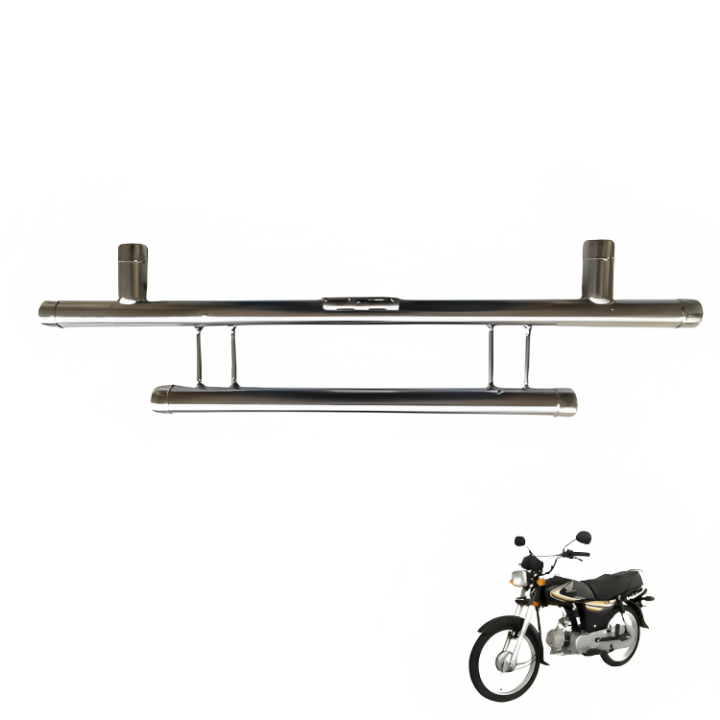 double safe guard / crash guard  / leg guard  for all 70cc bikes motorcycle