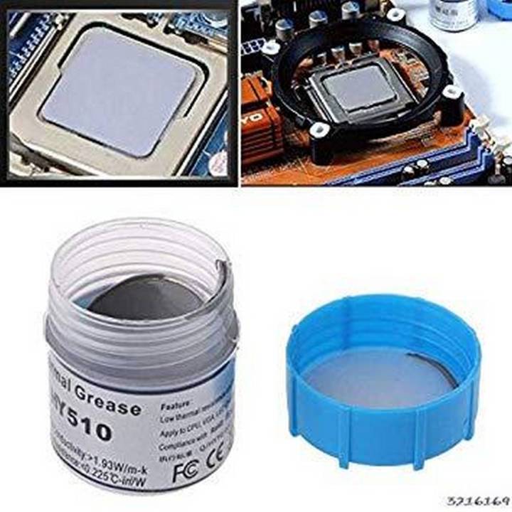 Thermal Paste for CPU|Thermal Paste for Processor,CPU Thermal Paste, Thermal Grease for CPU,Thermal Paste for Heat Sink, Heat Sink Compound Silicon Conductive for PC CPU GPU Chipset