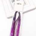 Sparkle Hair Tinsel Rainbow colored 93cm Hair Laser False Hair Extensions Decor Glitter Strings For Girls. 