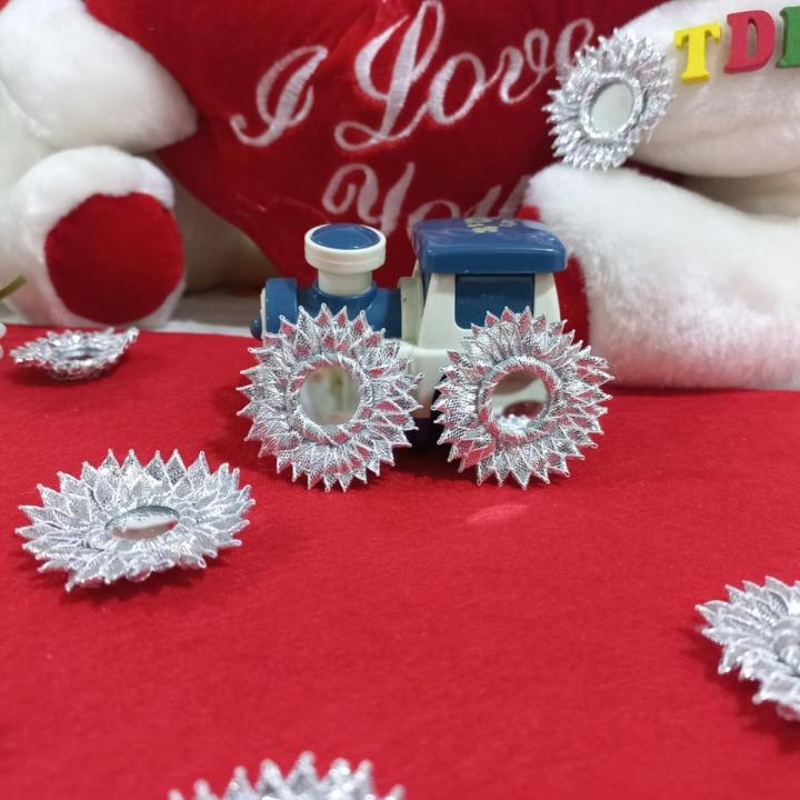 Gotta Phool (12 flowers in one packet) for ladies Kurtis,Dupattas and Trousers