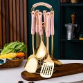 7PSC STAINLESS STELL KITCHENWARE SET / CERAMIC HANDLE NORDIC KITCHEN TOOLS. 