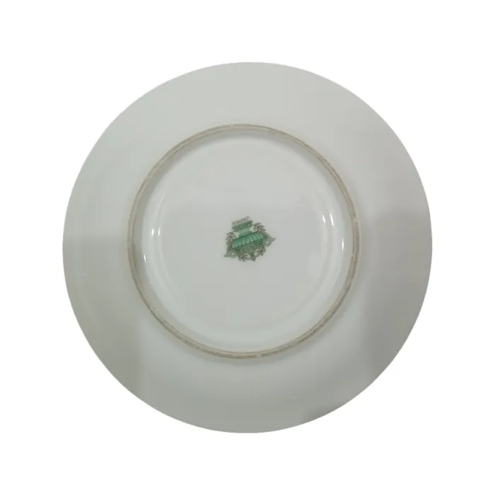 Vintage%20Narumi%20"Silver%20Pine"%20Plate%205.5%20Inch%20Diameter%20Approximately%20-%20Image%204