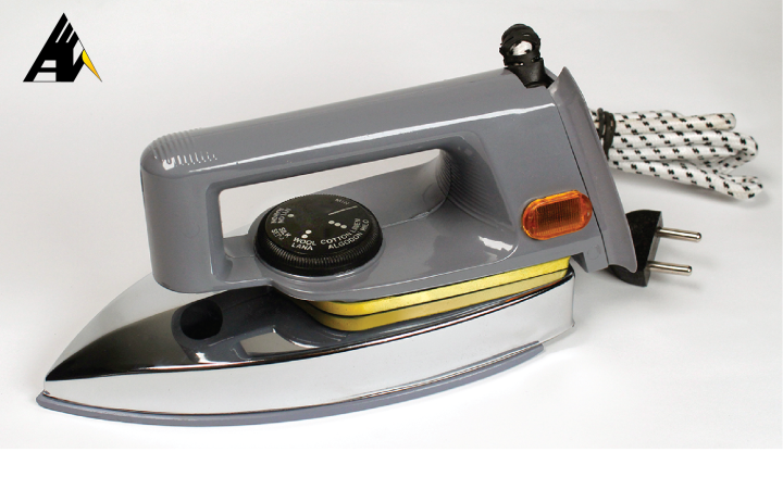 Lightweight Dry Iron | Modern and Sleek Design | Gray Istri, Istari 1000W