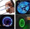 Auto Hub Tyres Valve Cap LED Light For Car - Blue (Pack Of 2). 