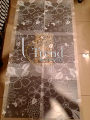 TABLE MAT,TRANSPARENT TABLE MAT, TABLE PLACEMATS, FRIDGE SHEET, HEAT RESISTANT TABLE MAT, WASHABLE TABLE MATS FOR TABLE, DINING, KITCHEN. 