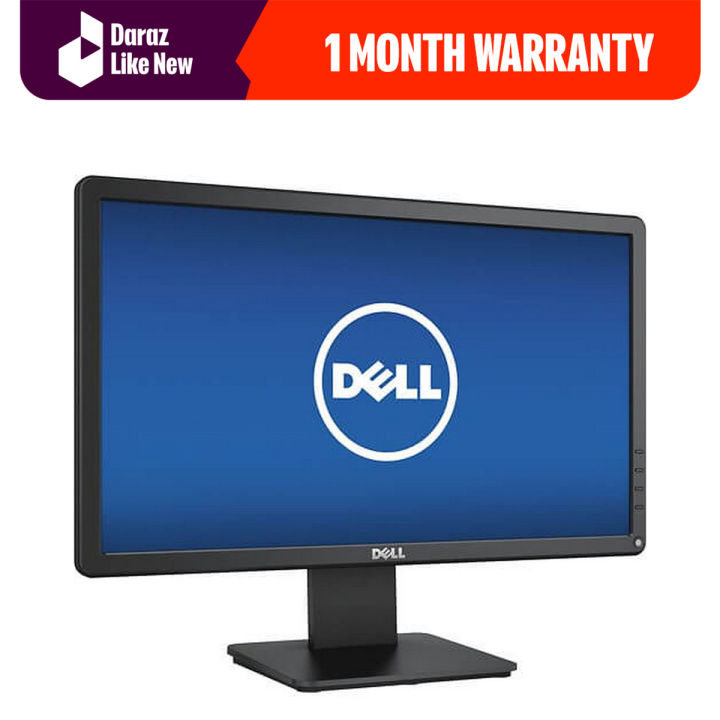 Daraz Like New - Dell 19 Inch | Led Monitor  Full HD Resolution Resolution | Best For Gaming | DVI Input | VGA Input