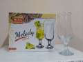 new Nova Glass Melody 370ml Set of 6 Pcs Water and Juice Glass Drinking Glass Best Quality, Nova Water Glass. 
