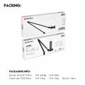 Fantech AC902s Studio Microphone Boom Arm with C clamp Desktop Table Mount Chip 360° Rotation Hold Up to 2kg. 