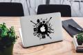 Laptop Sticker Vinyl Decal Music Decal for Laptop Skin or Any Laptop DJ Guitar 5 inches. 