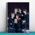 PACK OF 4 BTS NOTEBOOKS (80 PAGES X 4) A4 SIZE. 