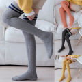 Women Color Block Striped Thigh High Knitted Long Socks Over The Knee Stockings. 